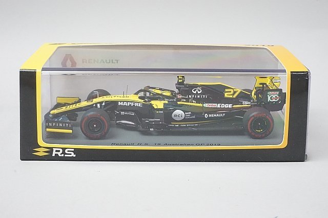 Spark スパーク 1/43 Renault ルノー R.S. 19 N.ヒュルケンベルグ