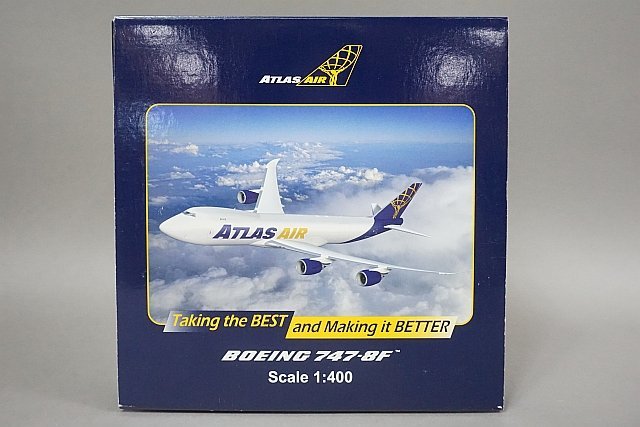 ☆ hogan ホーガン 1/400 ATLAS AIR アトラス航空 BOEING 747-8F