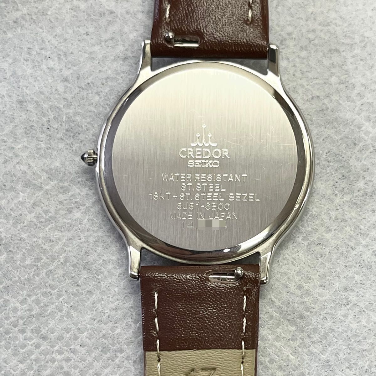 稼働 超美品 クレドール メンズ 腕時計 CREDOR SEIKO ゴールド