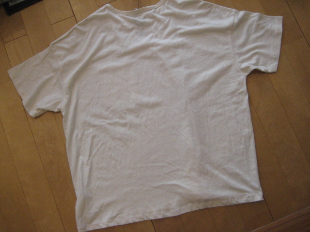 新品未使用　タグ付き　GOHEMP 白　ナチュラル　ホワイト　サイズXL　ビッグTシャツ ゴーヘンプ GO HEMP　オーガニックコットン_画像5