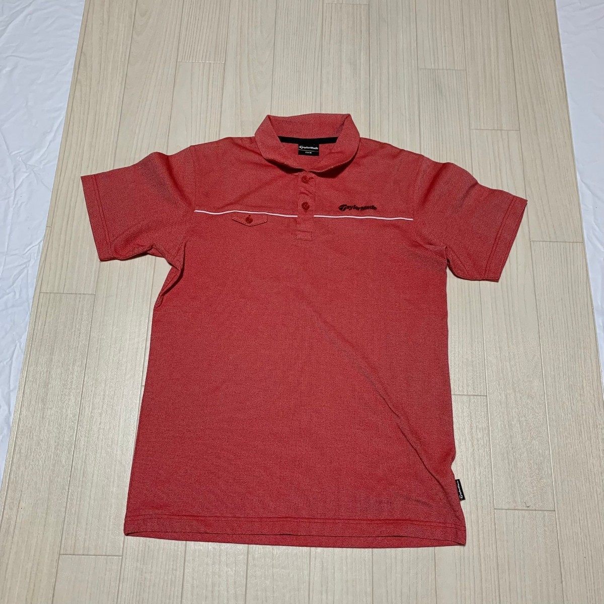 TayIor Made テーラー メイド ポロシャツ 半袖 ロゴ刺繍 ゴルフウェア メンズの画像1
