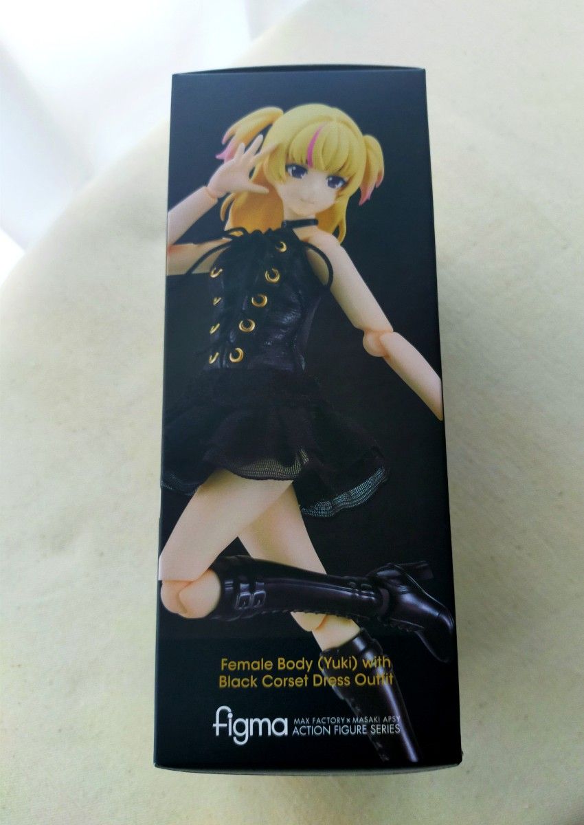 ★未開封★figma 女性body(ユウキ) with 黒コルセットワンピコーデ