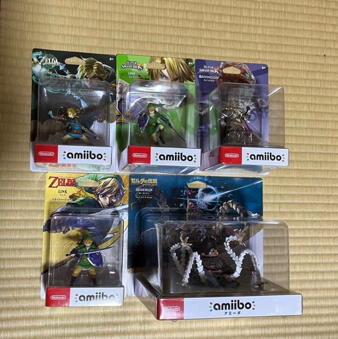 Yahoo!オークション - 【新品未開封】amiibo ゼルダの伝説 5体セット