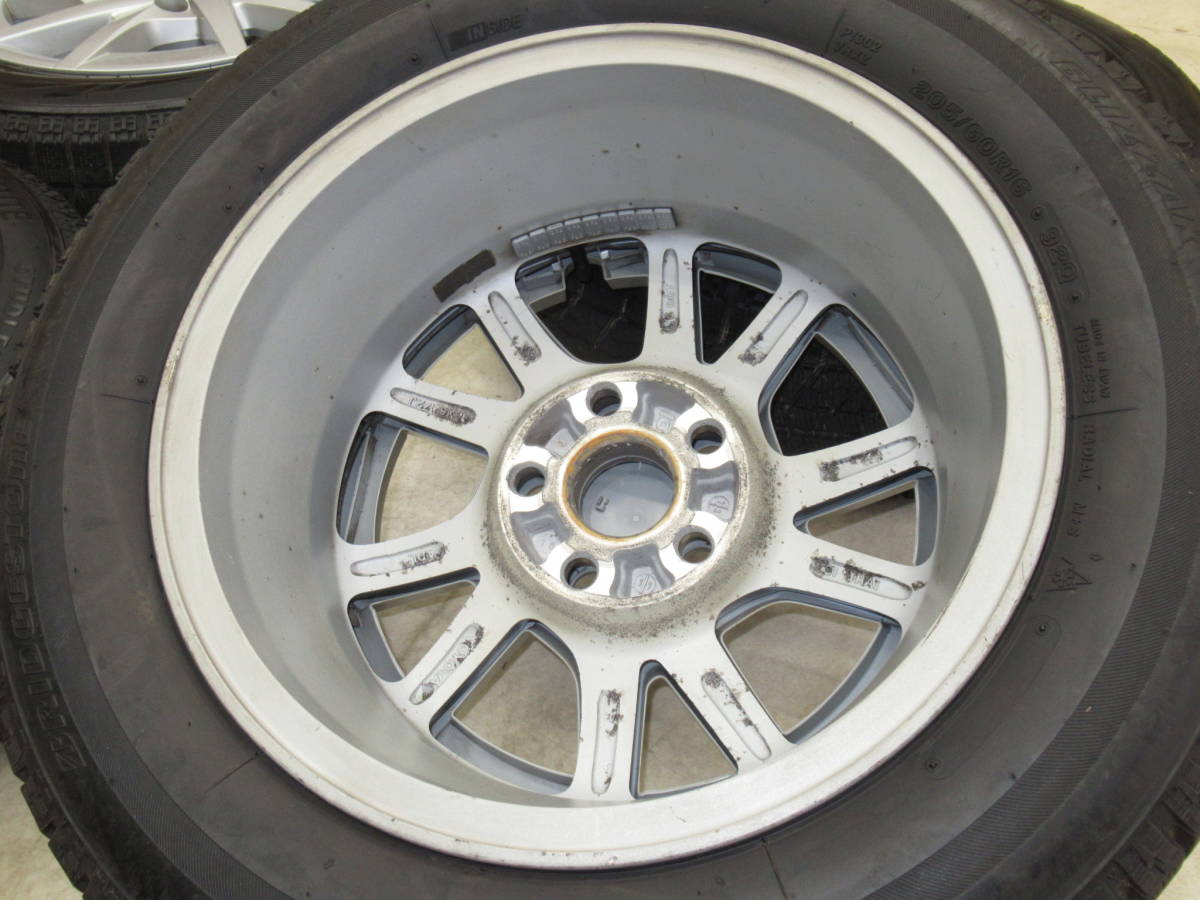 ガリ傷無し!トヨタ ZVW40プリウスα純正アルミホイール 6.5J-16 off+39