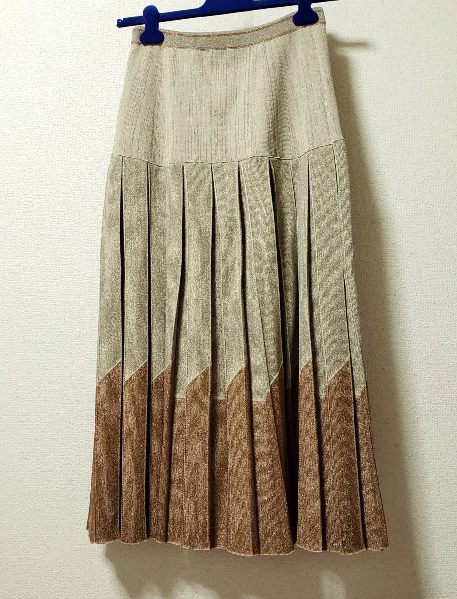  новый товар Sonia Rykiel ламе юбка в складку 42