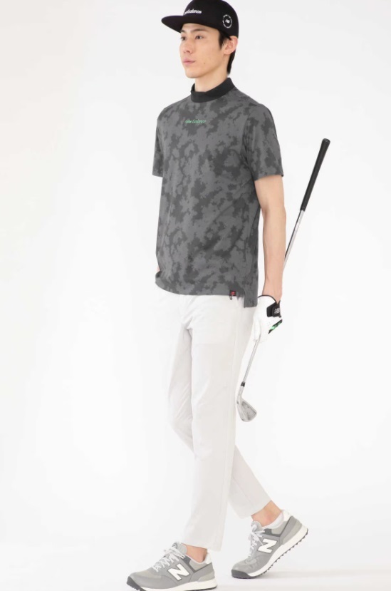 即決新品 New Balance GOLF メンズ半袖モックネックシャツ 即決新品 New Balance GOLF メンズ半袖モックネックシャツ