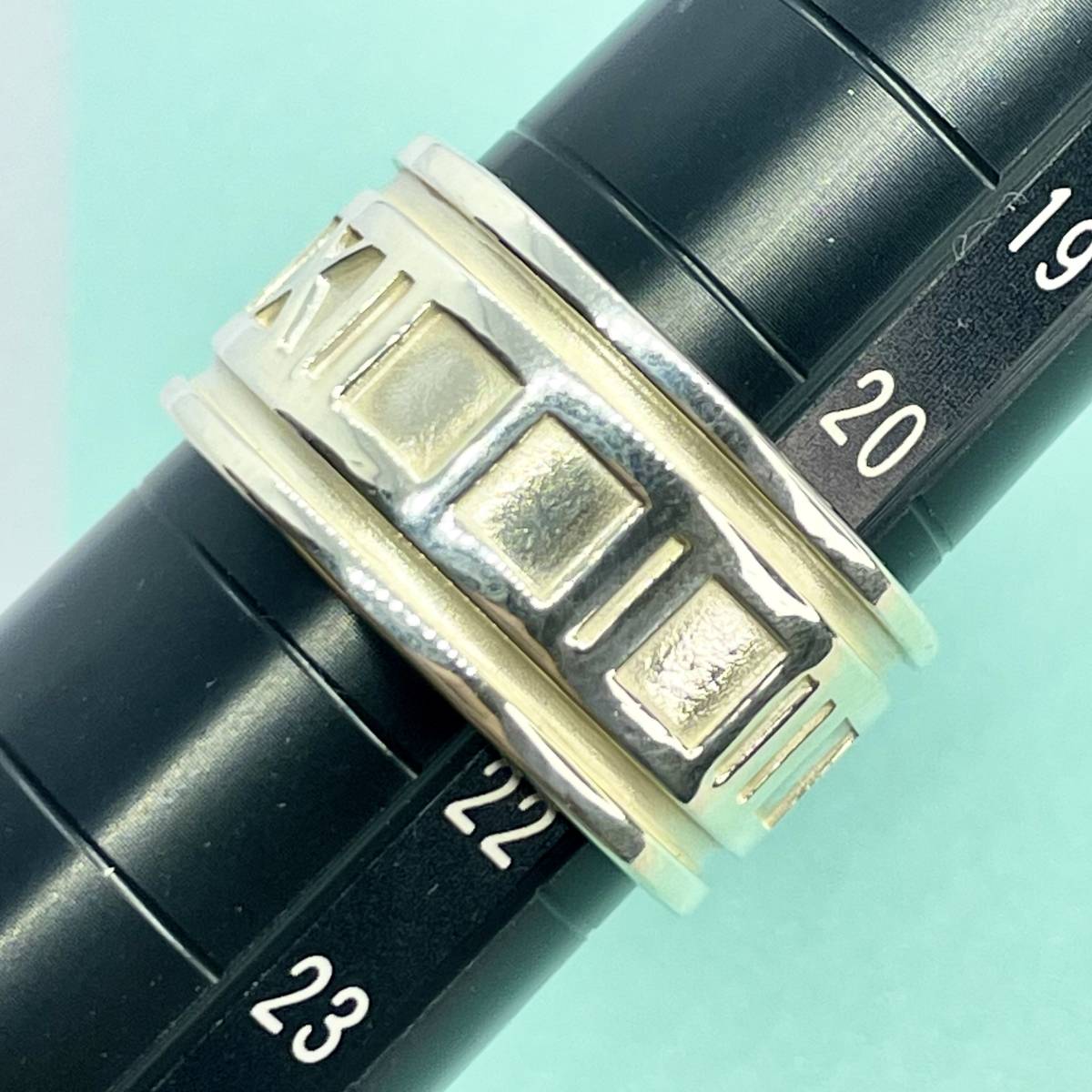 21号】ティファニー アトラス ワイド リング シルバー Tiffany 21号】ティファニー アトラス ワイド リング シルバー Tiffany