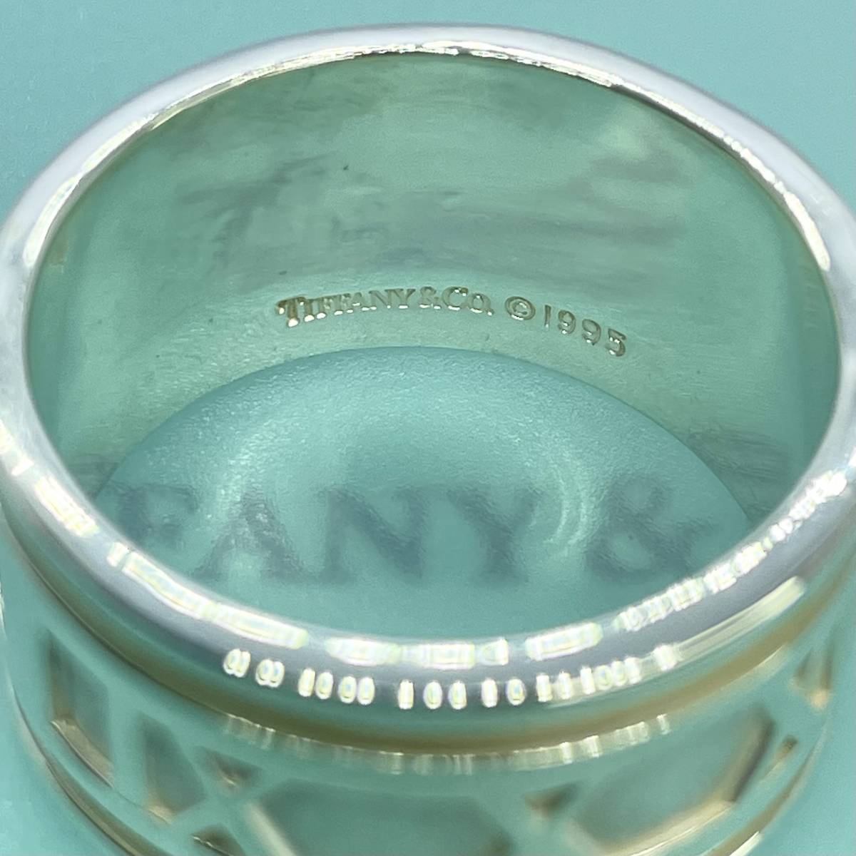 21号】ティファニー アトラス ワイド リング シルバー Tiffany 21号】ティファニー アトラス ワイド リング シルバー Tiffany