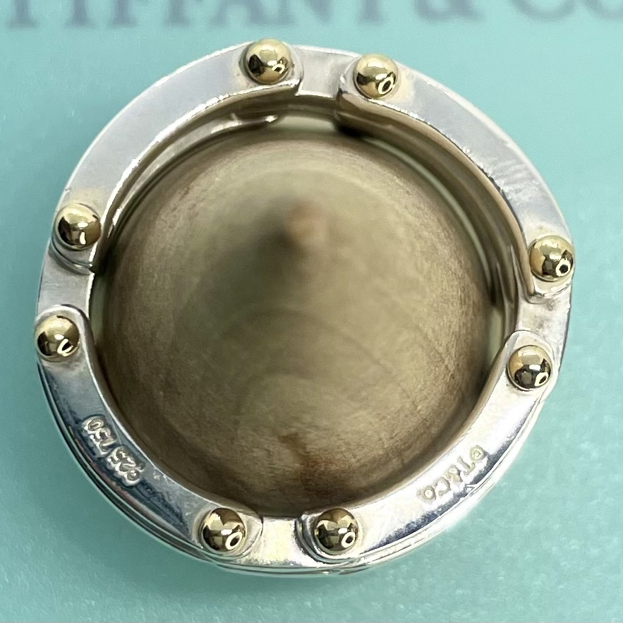 希少サイズ】約22号 ティファニー ゲート コンビ リング 希少サイズ】約22号 ティファニー ゲート コンビ リング
