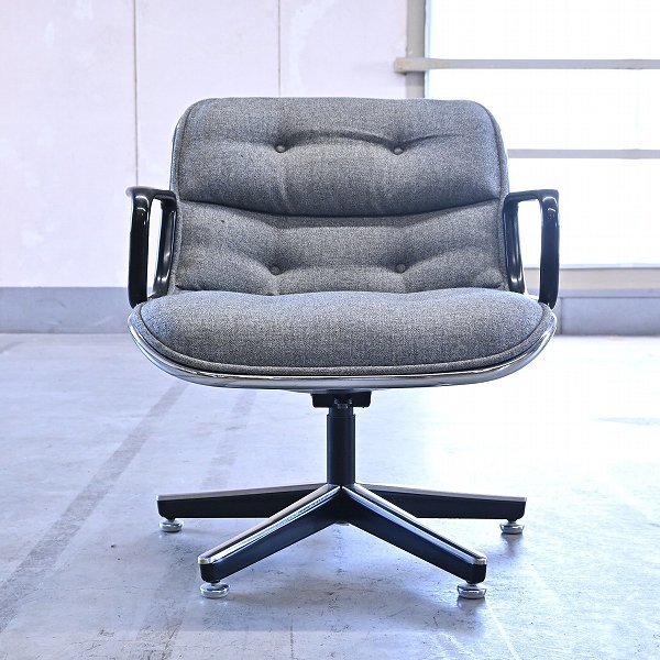 Knoll 30 ten thousand [po lock chair ]d Charles *po lock desk locking function rotation office work place study office chair no-ru George Nelson 
