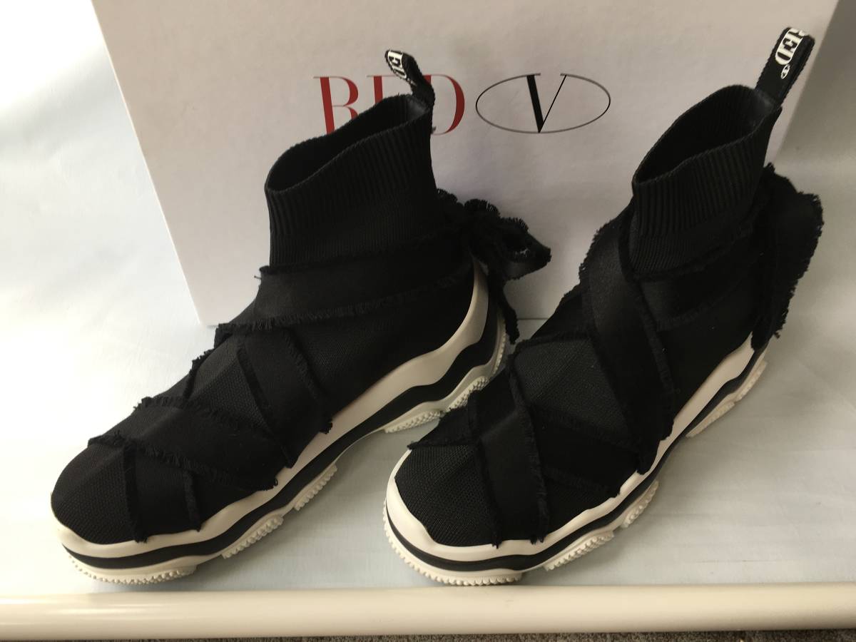 即決 美品 RED VALENTINO レッドヴァレンティノ　　グラムラン　スニーカー３６　箱付き TM