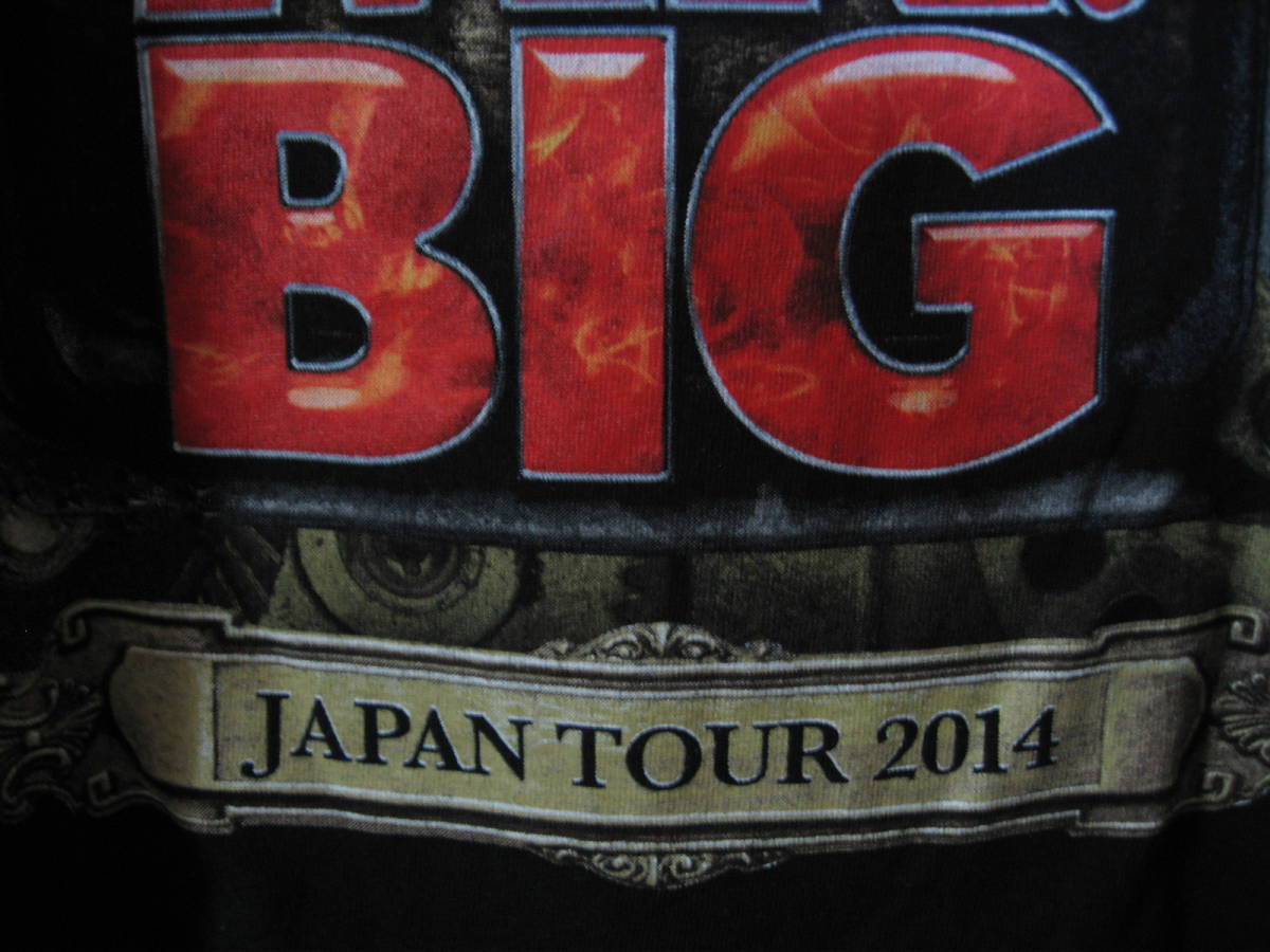 MR.BIG JAPAN TOUR 2014 日本公演 全国ツアー Tシャツ Sサイズ ブラック GILDAN オフィシャル_画像5