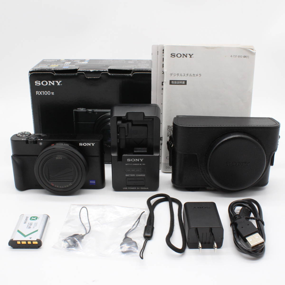 超安い】 ☆極上品☆SONY コンパクトデジタルカメラ☆2322 DSC-RX100M6