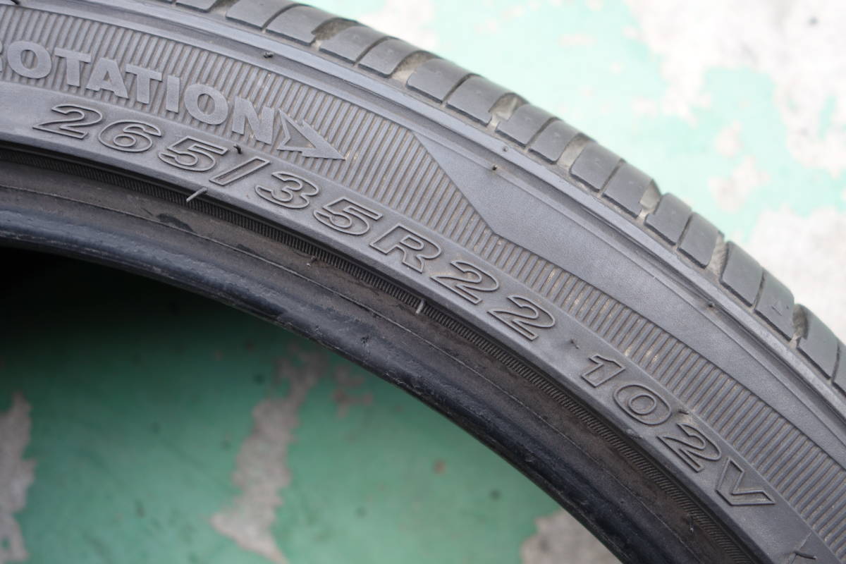 ９分山 夏タイヤ 265/35R22 ROADSTONE ROADIAN HP２本 P50_画像6