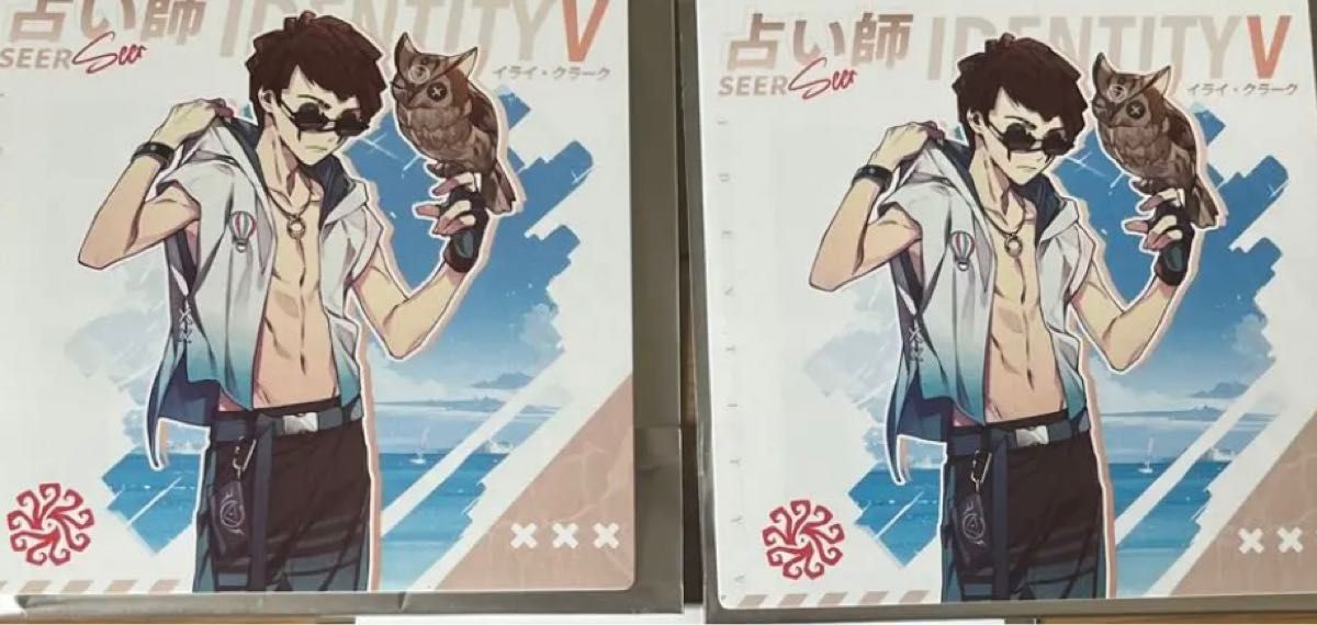 第五人格 コミケ メッセージカード 傭兵 占い師 SNSキーホルダー 第五人格 コミケ メッセージカード 傭兵 占い師 SNSキーホルダー
