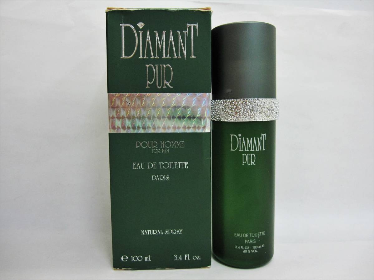 ☆DIAMANT PUR/ディアモン 香水 POUR HOMME FOR MAN 100ml EDT ほぼ未使用品?☆の画像1