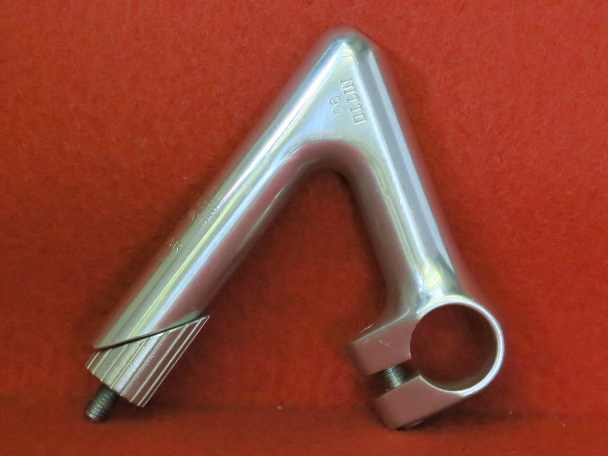 STM-02025-14234 日東 ニットー NITTO NJS ピスト用 ハンドルステム90/22.2/クランプ径25.4mm 58°中古