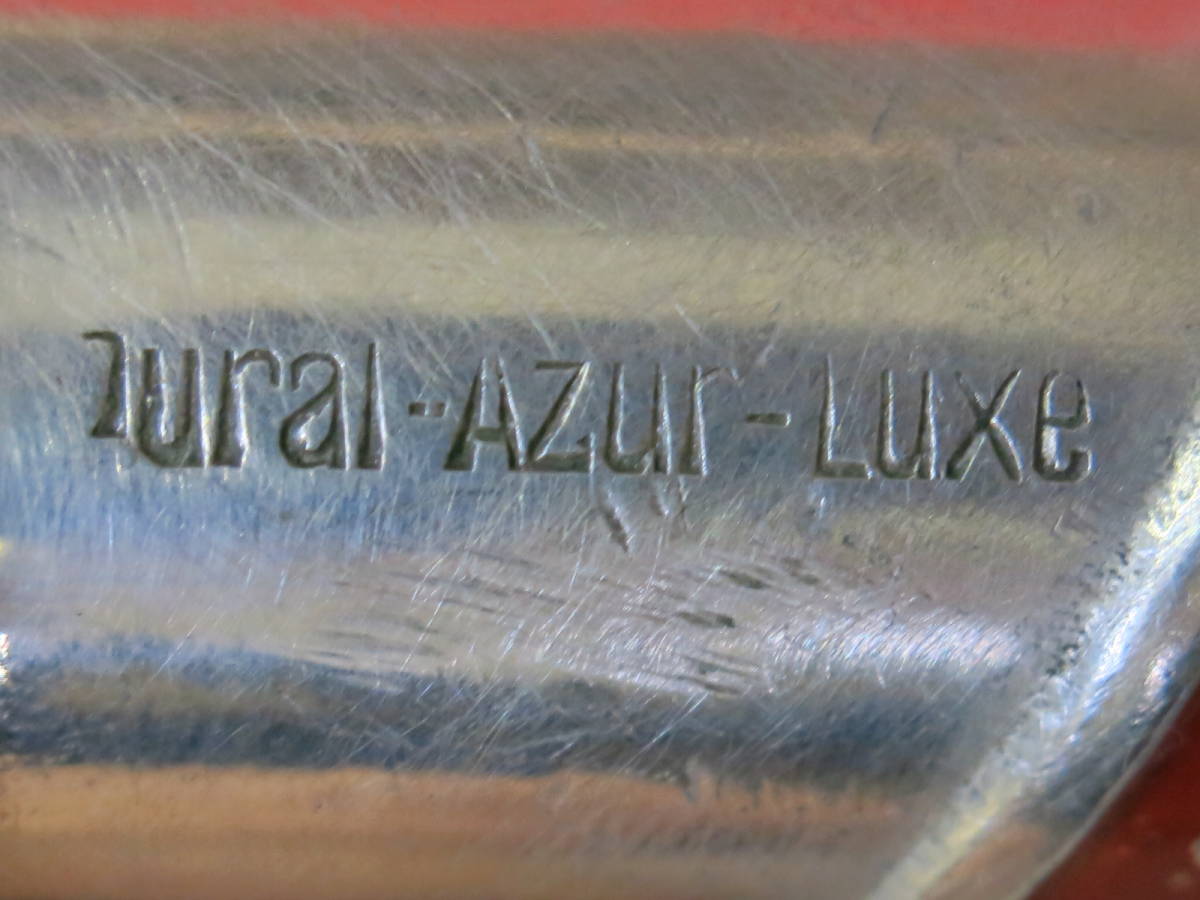 STM-02056 14249 France made?urai-Azur-luxe steering wheel stem 65/22.0/ clamp φ25.0mm used 