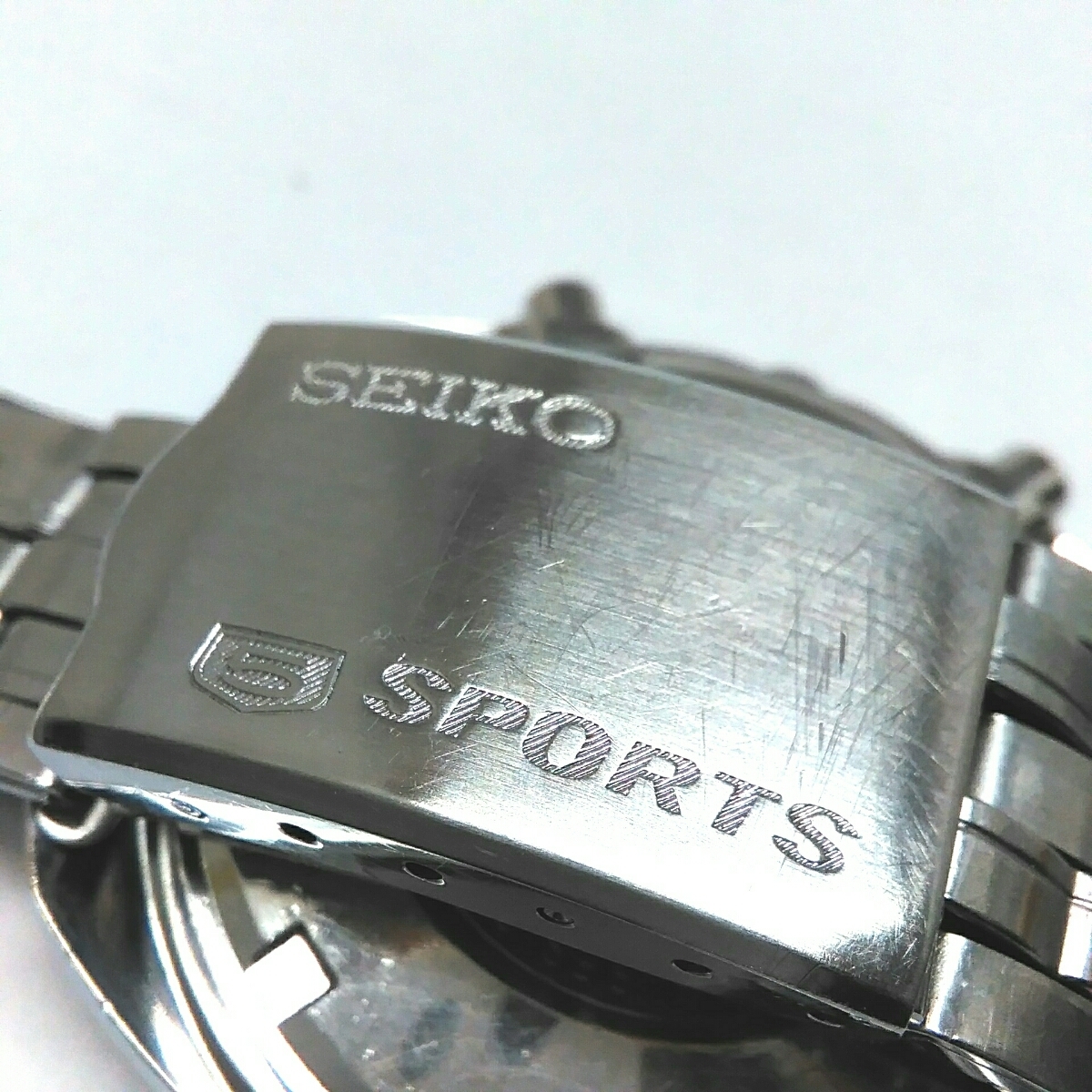 SEIKO 5運動精工五運動速度計時器速度計時器7017  -  8000 1971 OH操作項目    原文:SEIKO5 Sports セイコーファイブ スポーツ Speed Timer スピードタイマー 7017-8000 1971年 OH済み 動作品