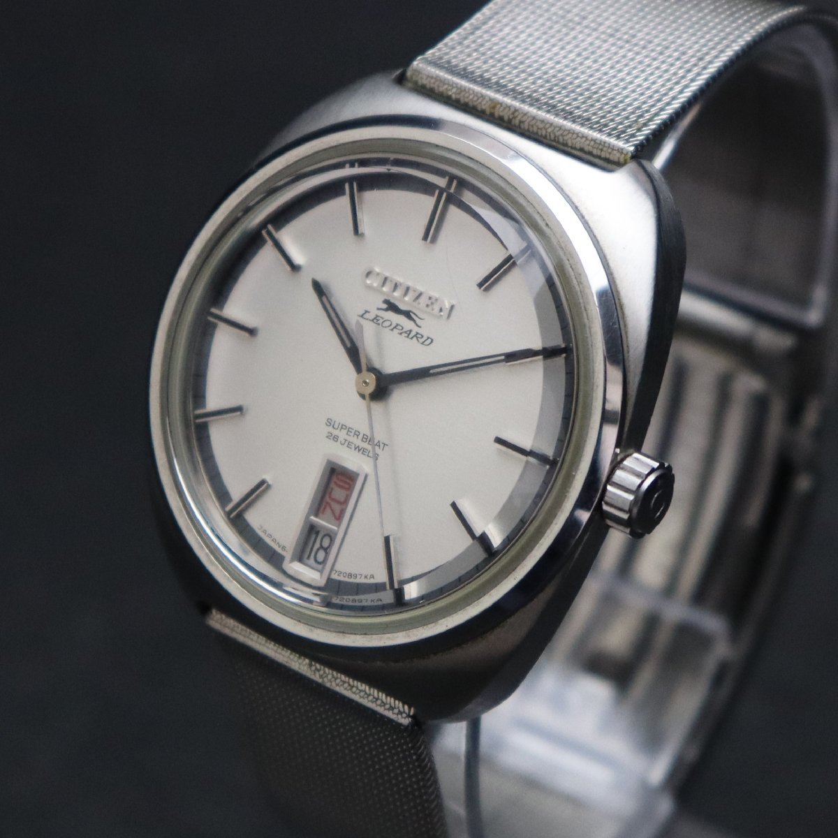希少 CITIZEN LEOPARD シチズン レオパール スーパービート 6時位置