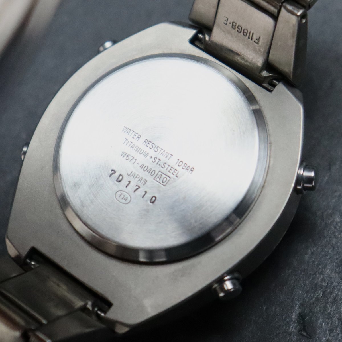希少 SEIKO ALBA SPOON セイコー アルバ スプーン W671-4040 クォーツ デジタル チタン/SS アラームクロノ 純正ブレス メンズ腕時計 item details | JDirectItems Auction | One Map by FROM JAPAN 希少 SEIKO ALBA SPOON セイコー アルバ スプーン W671-4040 クォーツ デジタル チタン/SS アラームクロノ 純正ブレス メンズ腕時計 item details | JDirectItems Auction | One Map by FROM JAPAN
