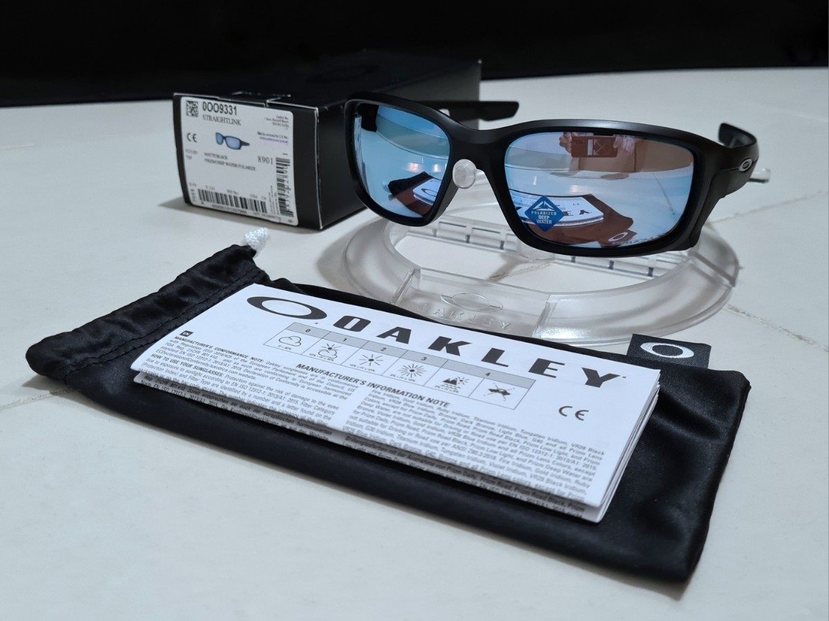 正規 STRAIGHTLINK OAKLEY 偏光レンズ 新品 オークリー ポラライズド