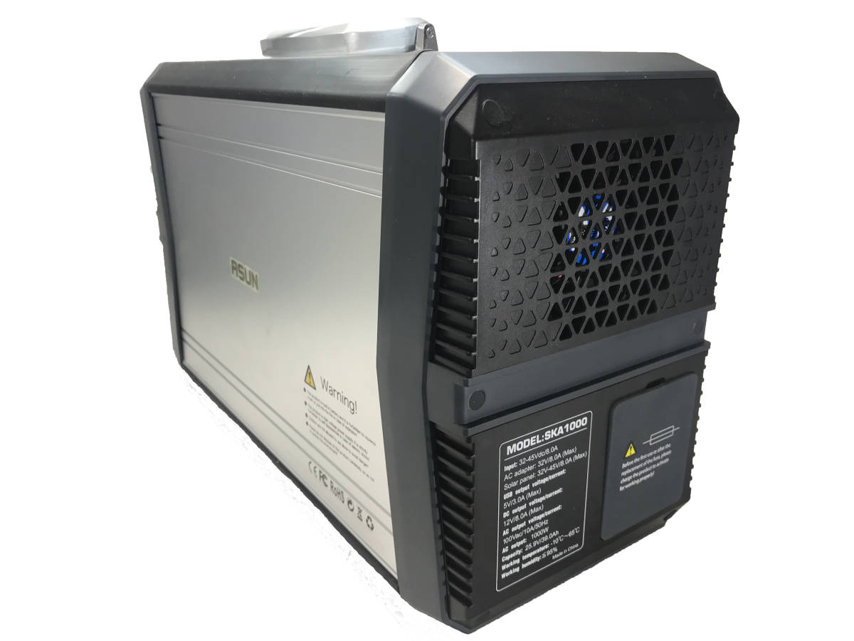  high capacity * high-powered portable power supply capacity 1010Wh output 1000W( moment 2000W) at the time of disaster. power supply guarantee,UPS power supply, outdoor power supply optimum 