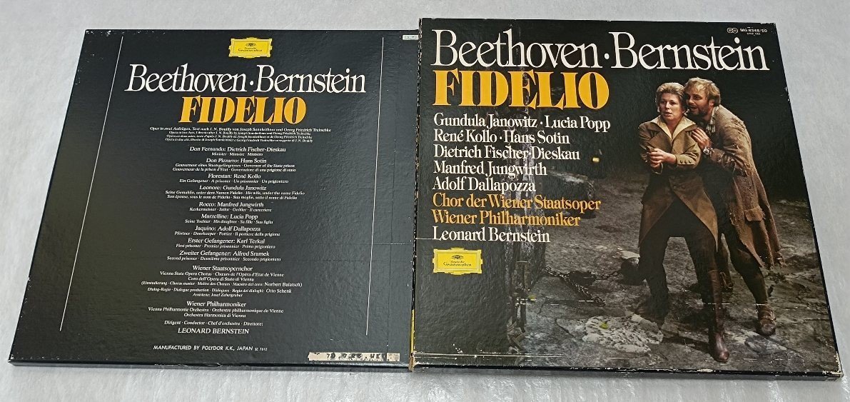 バーンスタイン ベートーヴェン／歌劇「フィデリオ」全曲 LPレコード3枚組_画像7