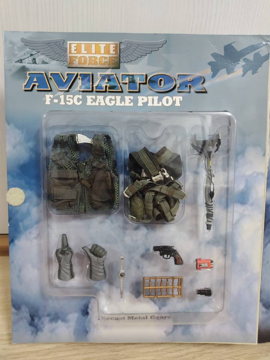1/6 エリートフォース F-15C イーグル コクピットとパイロットの 1/6 エリートフォース F-15C イーグル コクピットとパイロットの