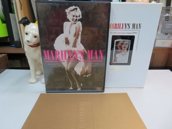 丸9｜無傷！★ DVD＋新品未使用（NEW）ZIPPO セット ★「MARILYN'S MAN (マリリンモンローの真実) 」Marilyn Monroe