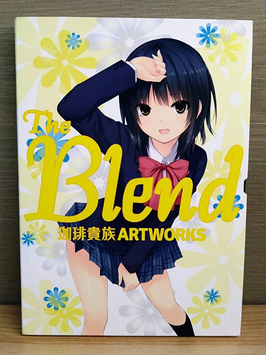 THE BLEND 珈琲貴族 ART WORKS 限定版☆クリアファイル/ラフ＆線画付き☆初版☆アートワークス☆イラスト集☆ロイヤルマウンテン