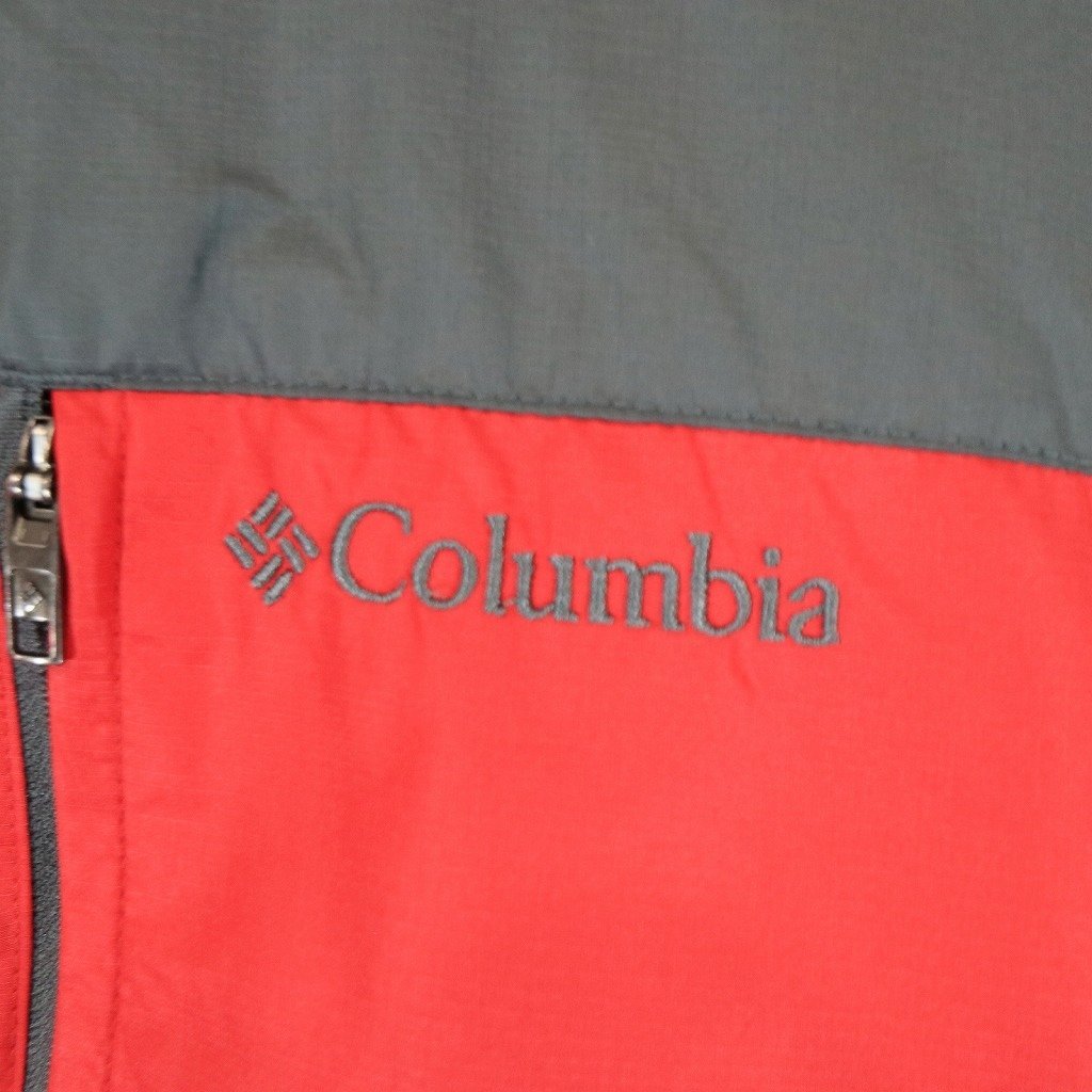 Columbia コロンビア マウンテンパーカー 防寒 防風 アウトドア レッド (メンズ XL) 中古 古着 N5529_画像7