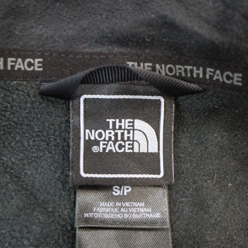 THE NORTH FACE ノースフェイス ソフトシェルジャケット 防寒 防風 アウトドア キャンプ ブラック (メンズ S) 中古 古着 N5940_画像9