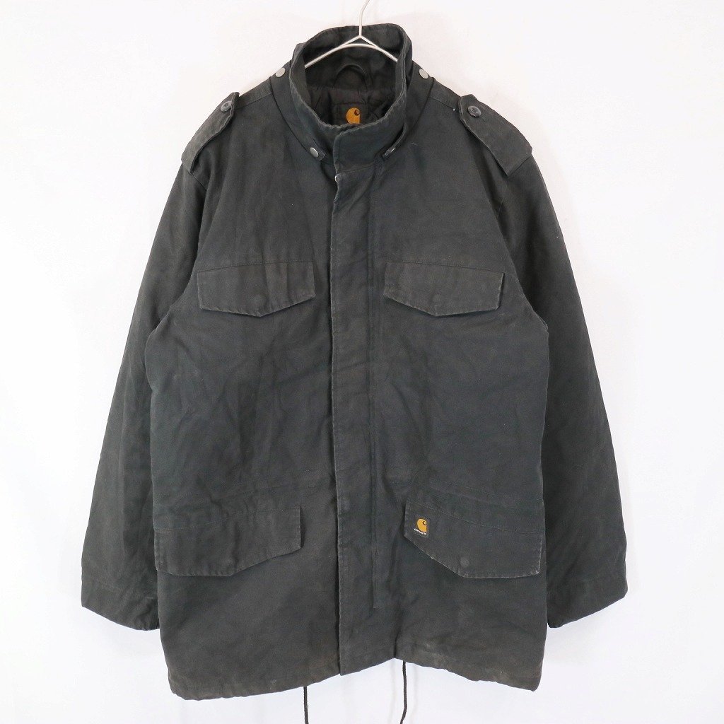 送料込】 ワークジャケット M‐65型 カーハート Carhartt ダック地