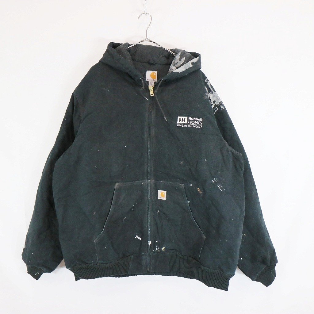 最先端 USA製 90年代 Carhartt N7339 古着 中古 2XL) (メンズ ブラック