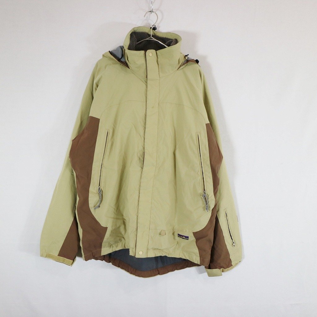 売れ筋ランキングも (メンズ ベージュ アウター キャンプ アウトドア ストレッチバウンダリージャケット パタゴニア patagonia カナダ製 L) N7458 古着 中古 Lサイズ 売れ筋ランキングも (メンズ ベージュ アウター キャンプ アウトドア ストレッチバウンダリージャケット パタゴニア patagonia カナダ製 L) N7458 古着 中古 Lサイズ