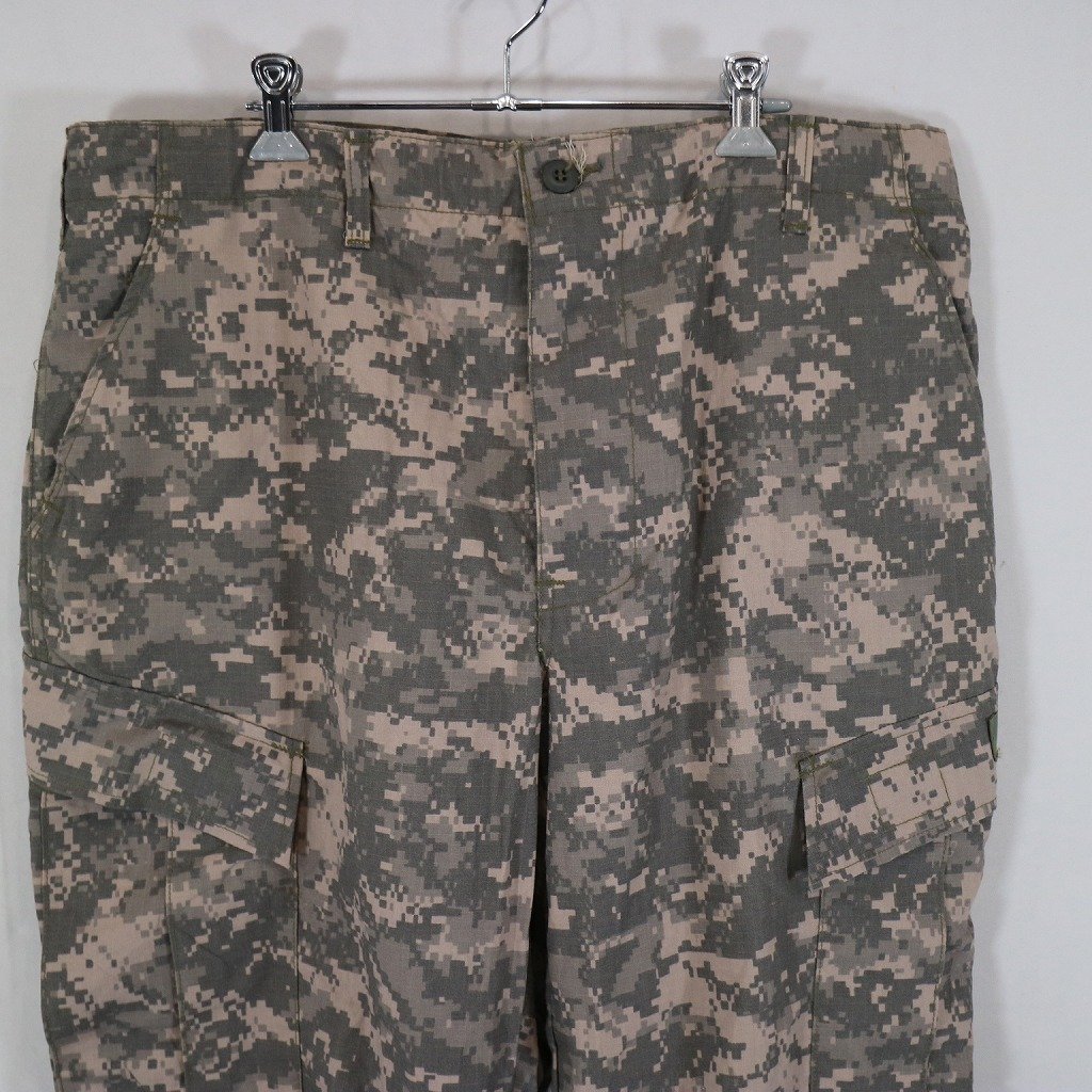 2000年代〜 米軍実物 U.S.ARMY コンバットパンツ ミリタリー デジタルカモ柄 (メンズ LARGE‐REGULAR) 中古 古着 N8320_画像6