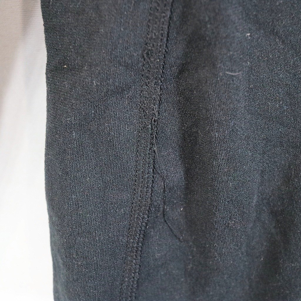 ARC\'TERYX Arc'teryx половина Zip футболка с длинным рукавом уличный Tec стрейч . черный ( женский S) б/у б/у одежда N8906