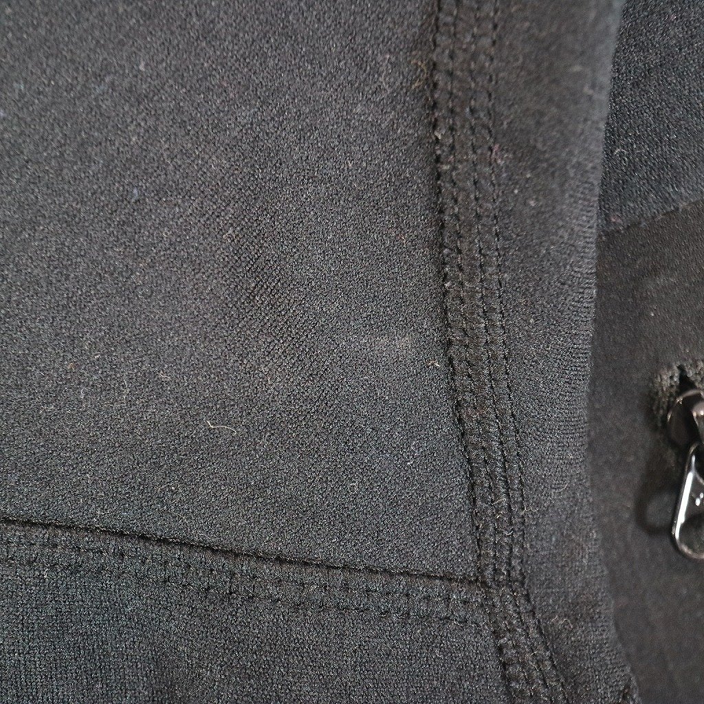 ARC\'TERYX Arc'teryx половина Zip футболка с длинным рукавом уличный Tec стрейч . черный ( женский S) б/у б/у одежда N8906
