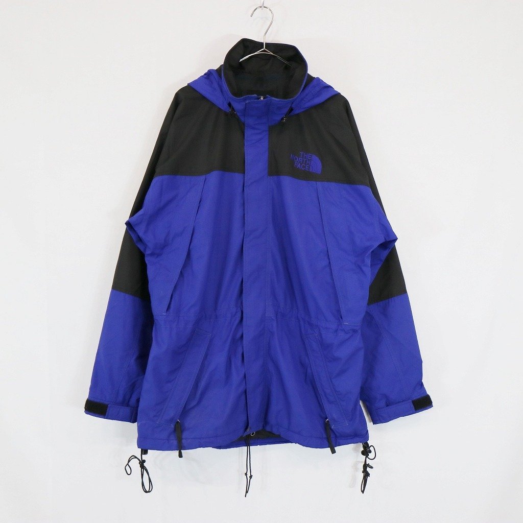 90年代 THE NORTH FACE ノースフェイス マウンテンライトジャケット アウトドア パープル (メンズ M) 中古 古着 N8924_画像1