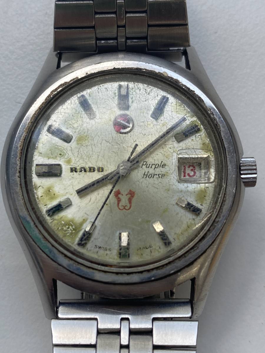 M-3642 【同梱不可】980円～ 稼働品 RADO/ラドー 11794 CASIO カシオ