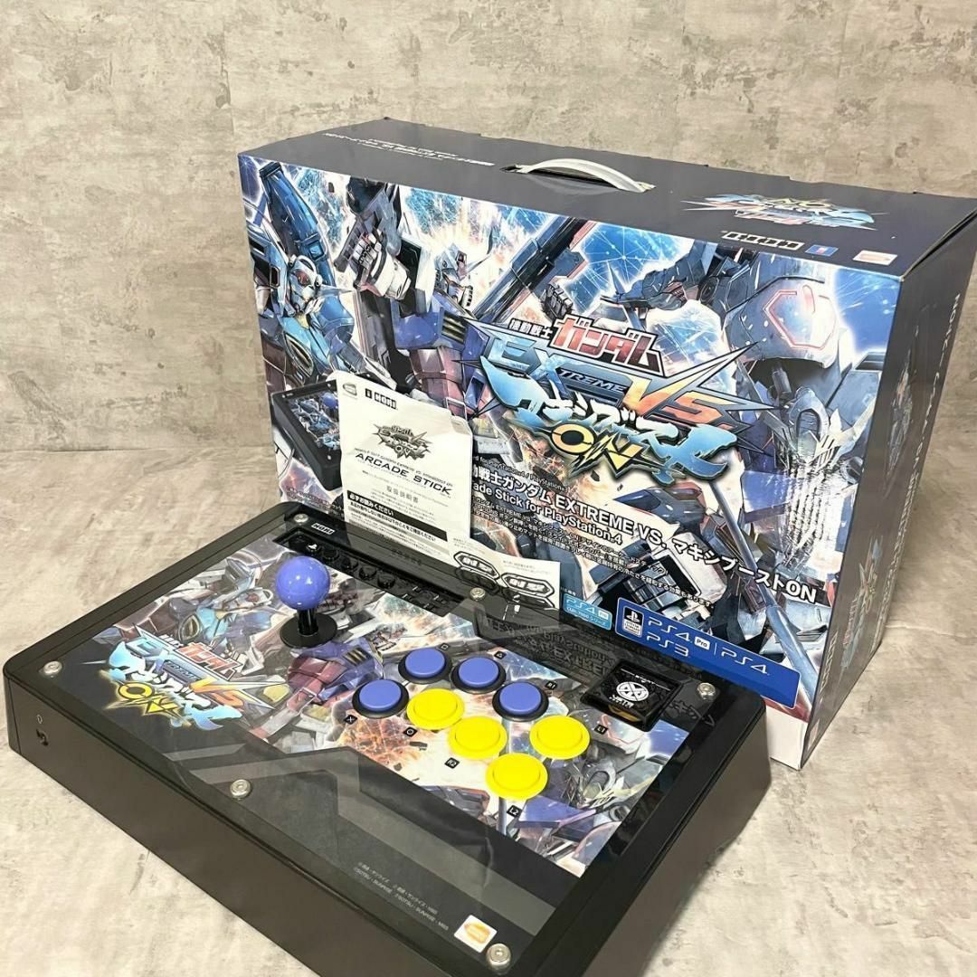 良品 HORI 機動戦士ガンダム マキシブーストON アーケードコントローラー-