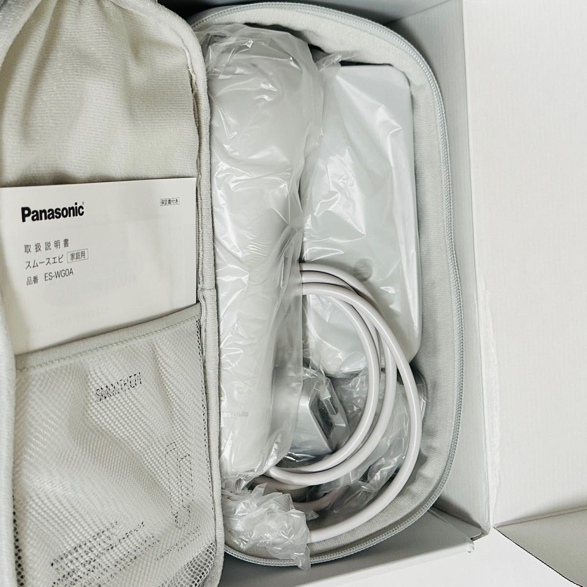 新品】Panasonic 光エステ スムースエピ ES-WG0A-H|PayPayフリマ