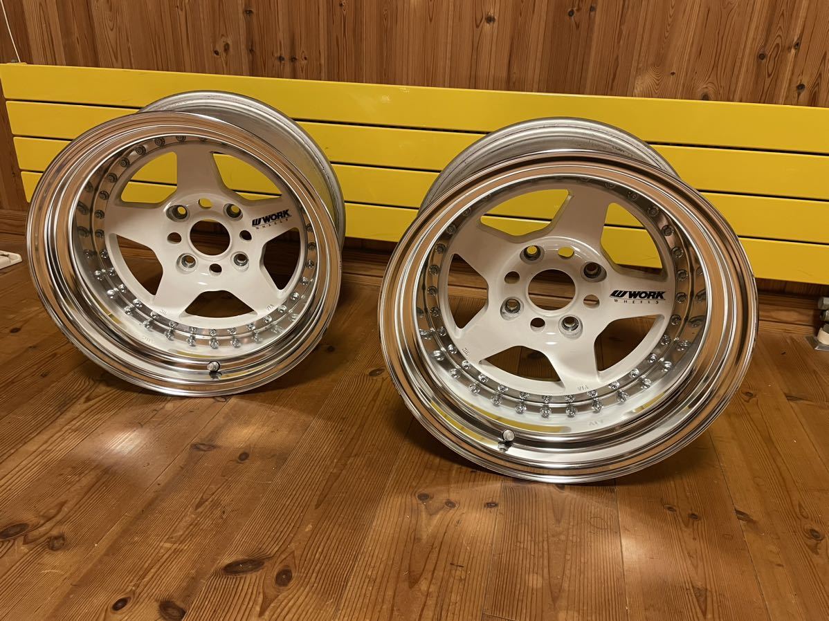 WORK MEISTER CR01 15インチ8.5J -35 4H 114.3 ワークマイスター WORK MEISTER CR01 15インチ8.5J -35 4H 114.3 ワークマイスター
