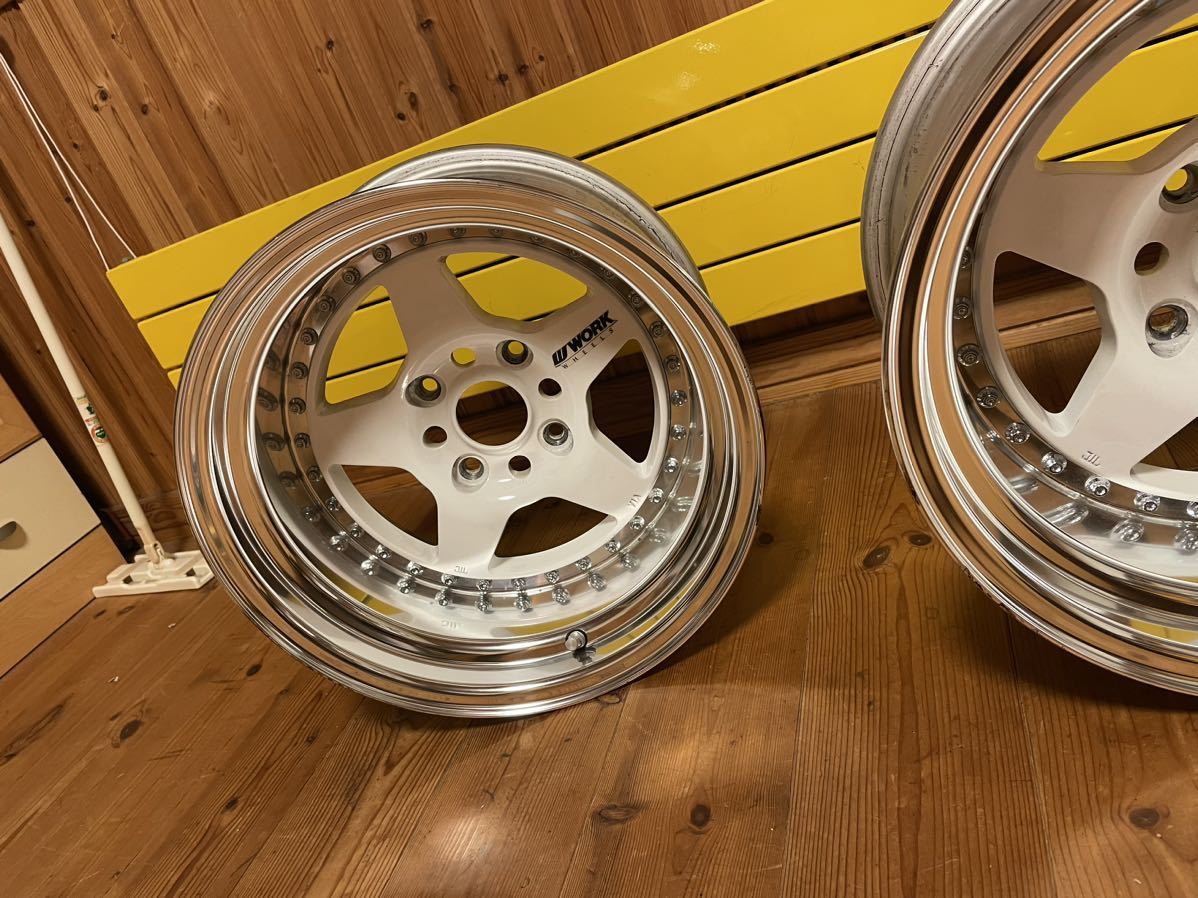 WORK MEISTER CR01 15インチ8.5J -35 4H 114.3 ワークマイスター WORK MEISTER CR01 15インチ8.5J -35 4H 114.3 ワークマイスター