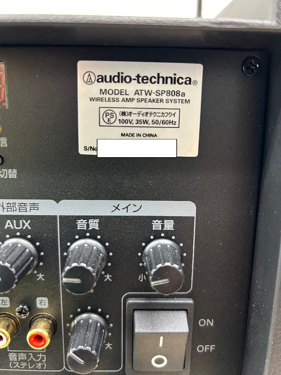 中古品・動作確認済】 audio-technica ATW-SP808a ATW-T107 ワイヤレス