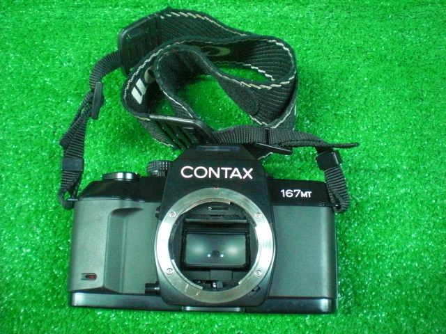 素晴らしい外見 CONTAX 一眼レフ フィルムカメラ 167ＭＴ（2059