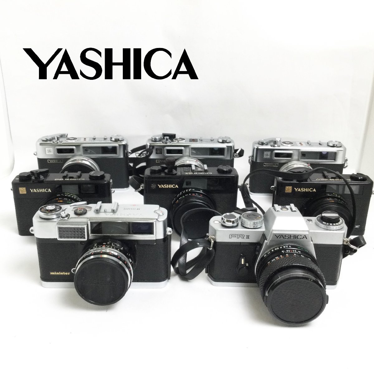 1108【ジャンク】 YASHICA ヤシカ カメラ 8台セット レンジ