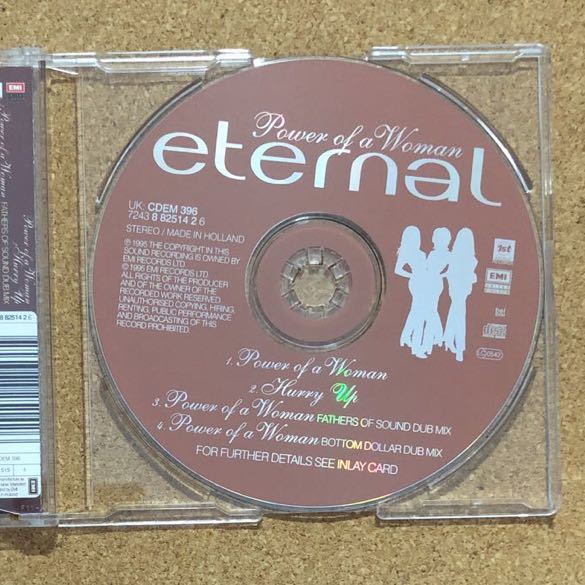 【r&b】Eternal / Power of a woman［CDs］《7b041 9595》_画像3