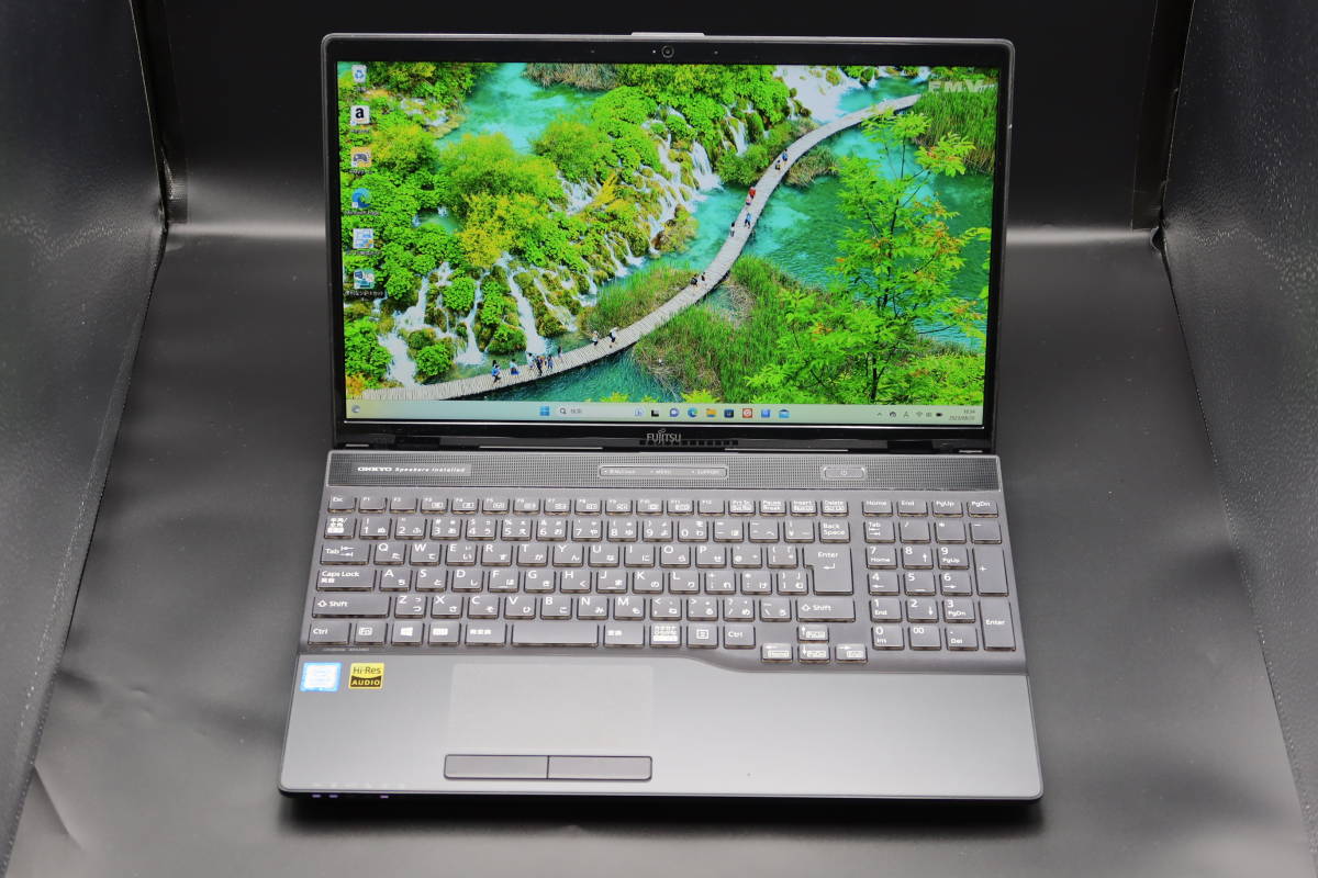 高速配送 Core 8世代 AH53/B3 15.6型FHD ☆1円スタート☆富士通 i7